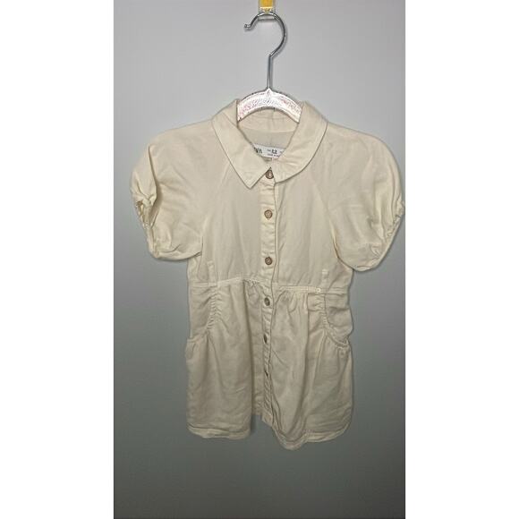 Zara Button Up Dress 2-3Y - Picture 1 of 2